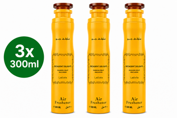 Air Freshener DECADENT DELIGHTS Passion Fruit Macaron Lattafa 3x 300ml