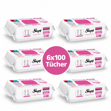 Sleepy easy clean Lilienbouquet 6x100 Tücher