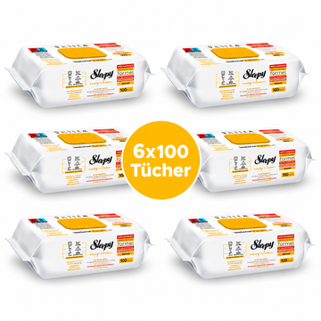 Sleepy Easy Clean Feuchttücher Reinigungstücher 100 Stück verschiedene Sorten