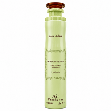 Air Freshener DECADENT DELIGHTS Choco Pista Macaron Lattafa 300ml