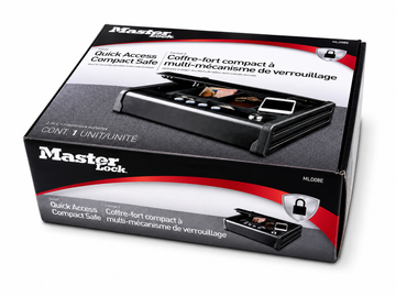Master Lock MLD08E Quick Access Compact Safe Tresor Wertschutzkassette Neu OVP